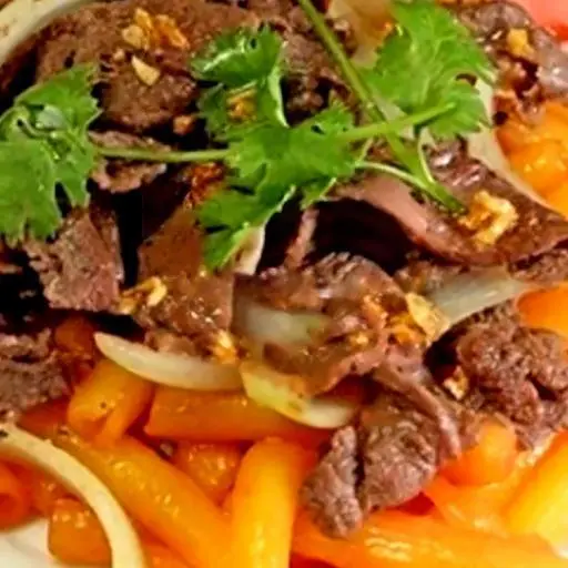 Hình ảnh Nui xào bò