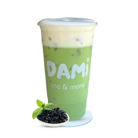 Hình ảnh Trà Sữa Sốt Phomai Thái Xanh Kem Cheese