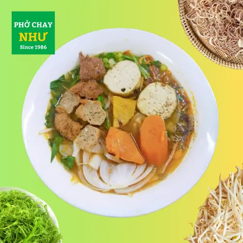 Hình ảnh Bún Huế Chay - Vegan Hue Noodles