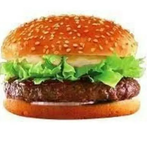 Hình ảnh Hamburger Bò Trứng Không Phô Mai