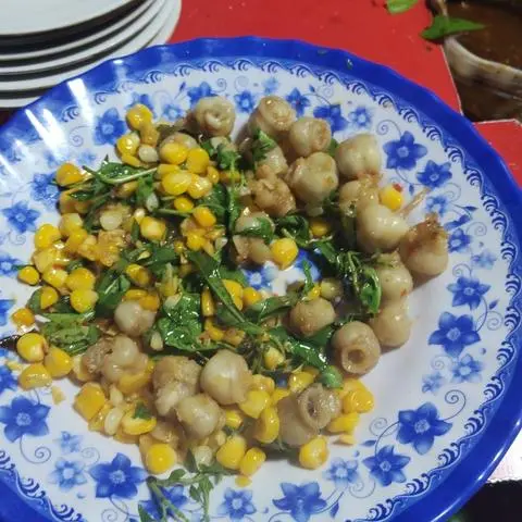 Hình ảnh răng mực xào mì 1goi 