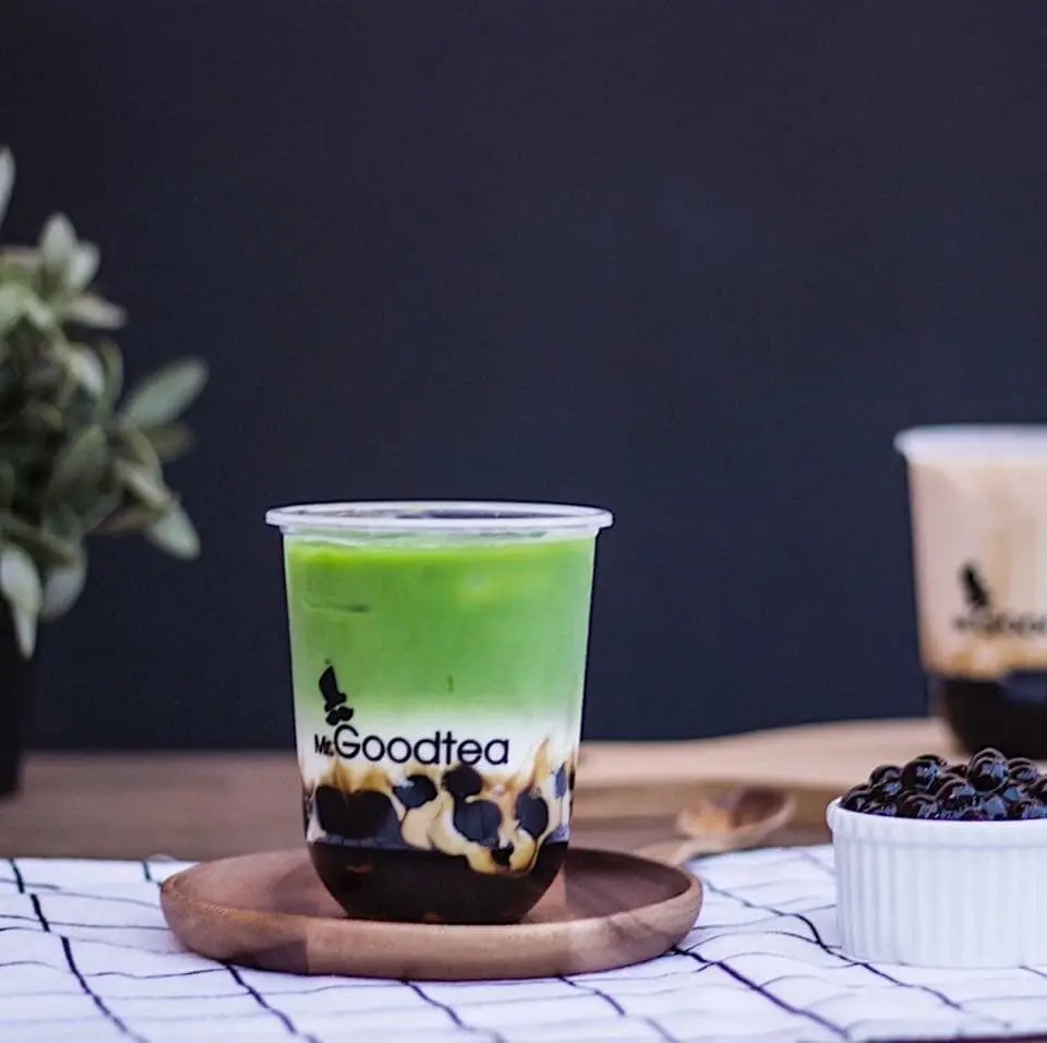Hình ảnh Matcha Trân Châu Đường Đen