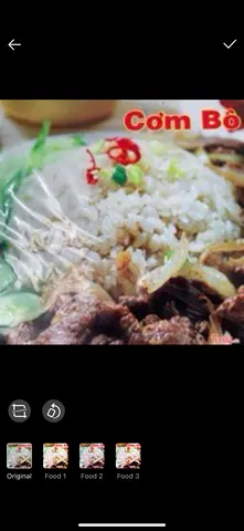 Hình ảnh Cơm chiên dương châu bò