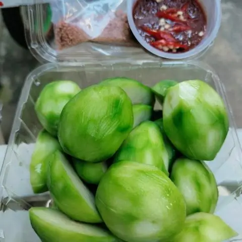 Hình ảnh cóc non muối Tây Ninh 