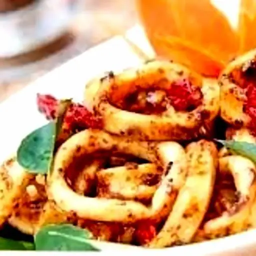 Hình ảnh Mực xào sa tê