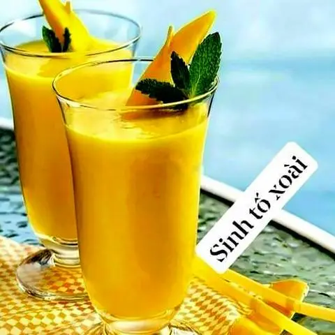 Hình ảnh Sinh tố xoài chanh dây