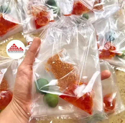 Hình ảnh BÁNH TRÁNG CHẤM ỚT RIM SIÊU CAY