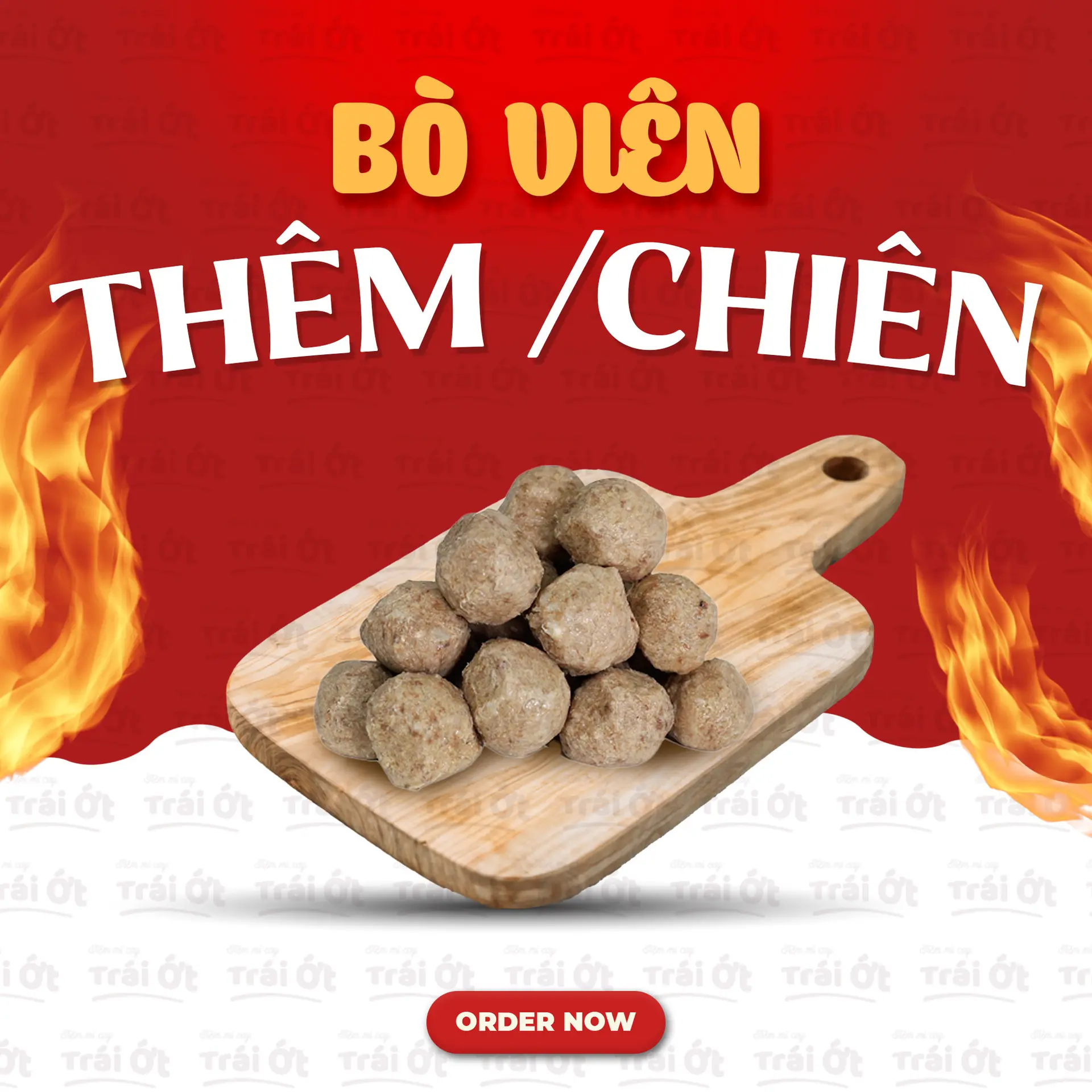 Hình ảnh Bò Viên Chiên (15 viên)