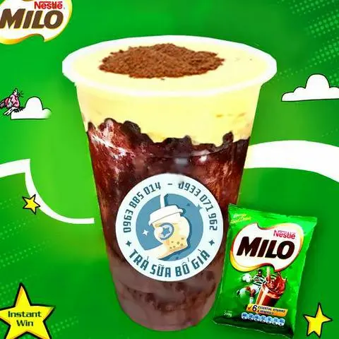 Hình ảnh Milo Dầm Trân Châu Kem Trứng 