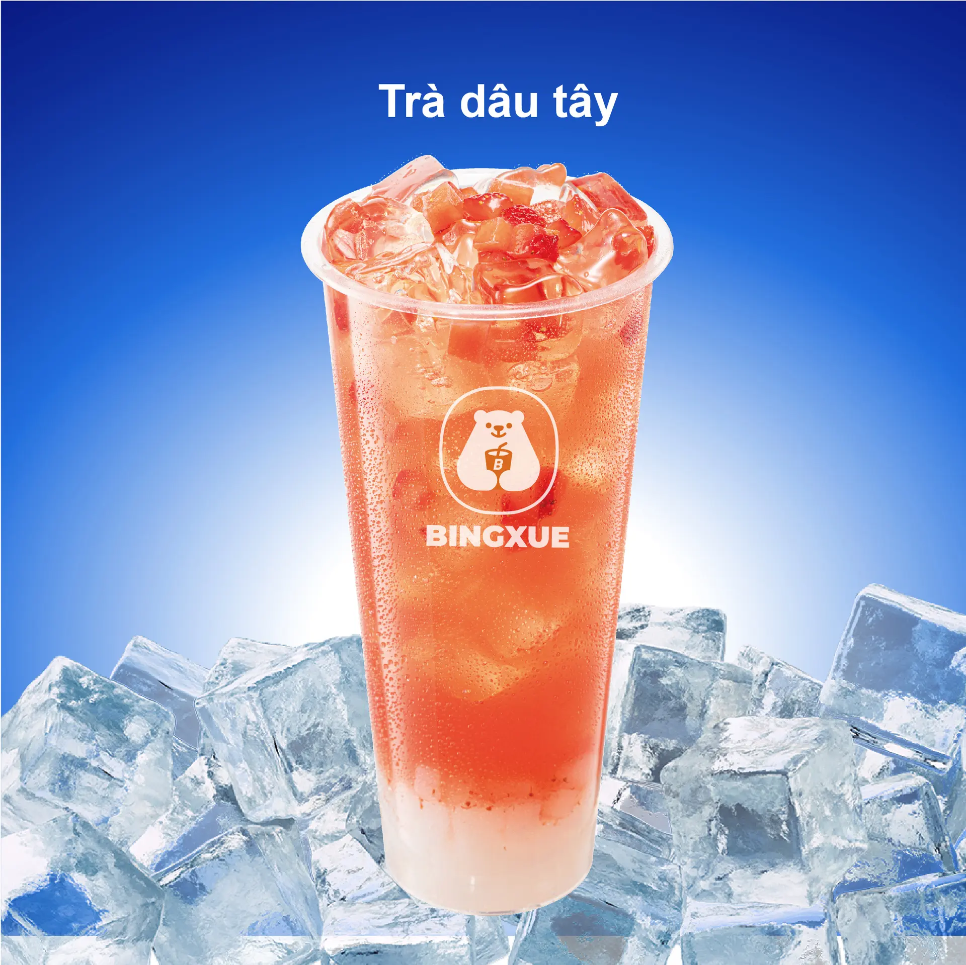 Hình ảnh Trà dâu tây