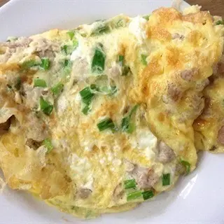 Hình ảnh Trứng chiên thịt bầm