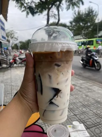 Hình ảnh SỮA TƯƠI SƯƠNG SÁO Cafe ( ly 650 ml ) 