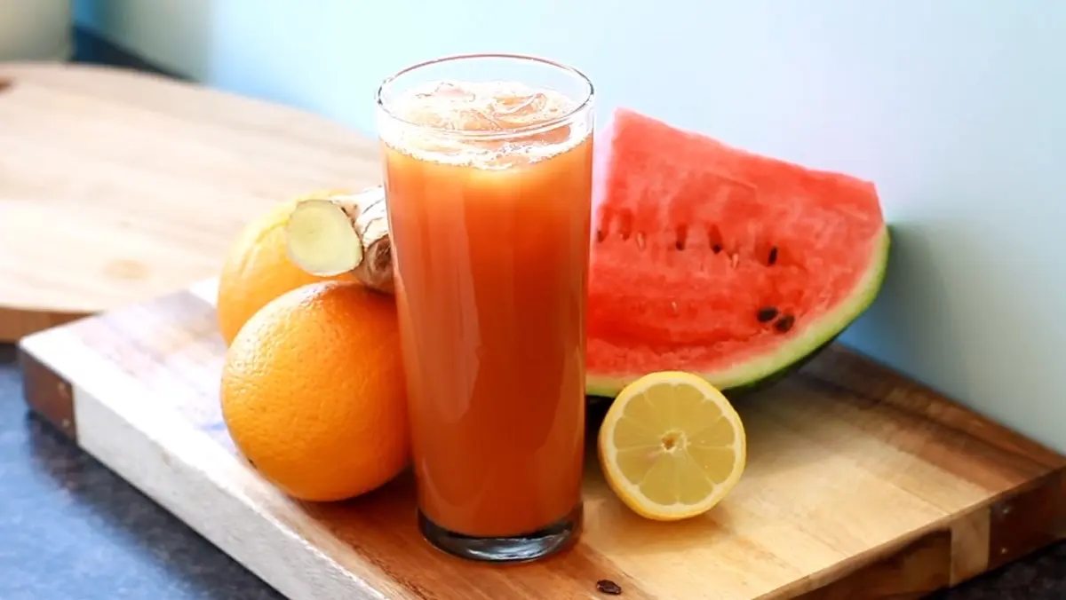 Hình ảnh nước ép thơm táo 
