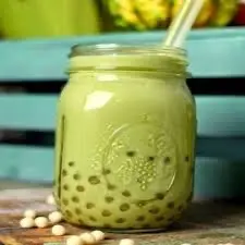 Hình ảnh Trà sữa Thái xanh