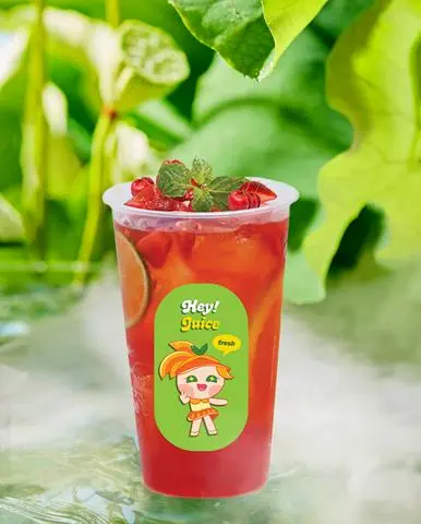 Hình ảnh Trà sơ ri dâu - 700ml