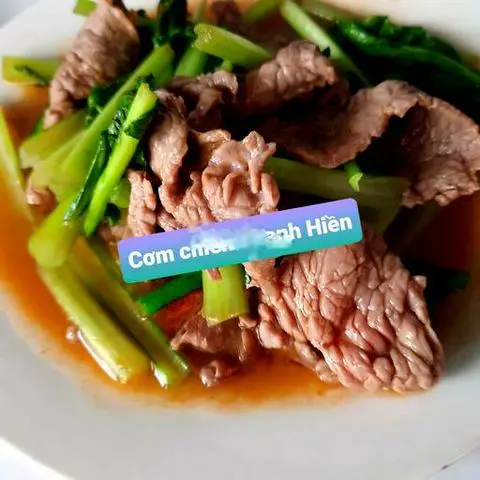 Hình ảnh Cơm bò xào cải ngọt