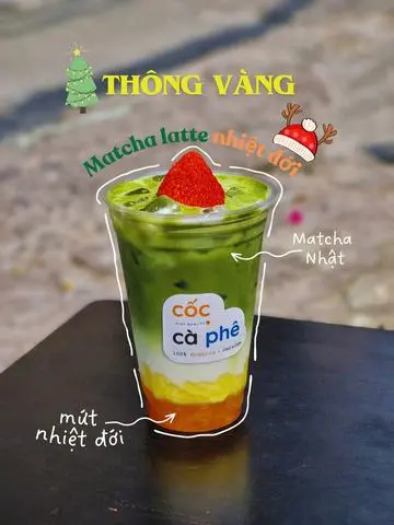 Hình ảnh Mango matcha latte 