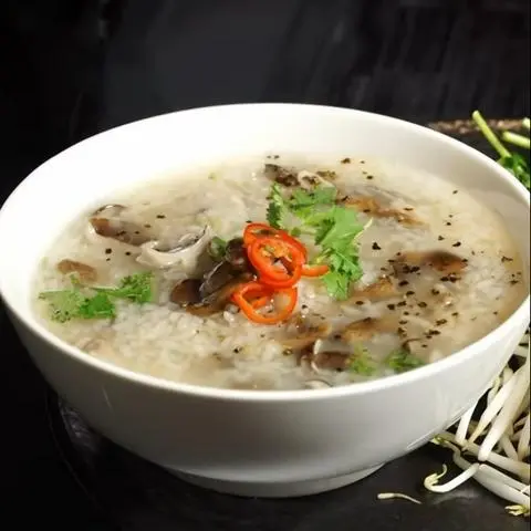 Hình ảnh Cháo Tảo Nấm
