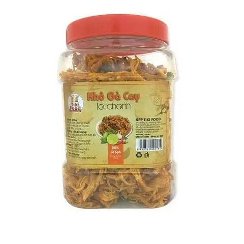 Hình ảnh Khô Gà Cay Lá Chanh Hủ Vừa
