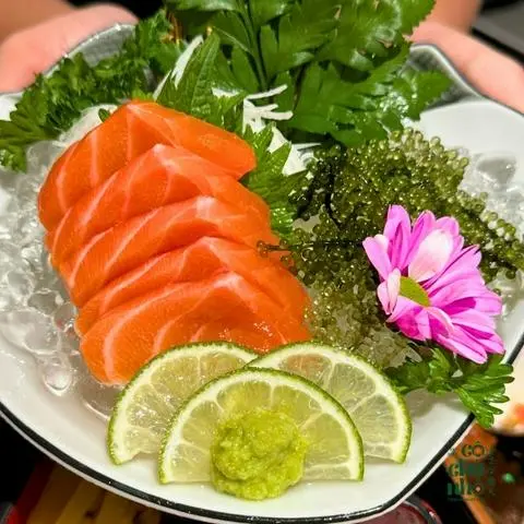 Hình ảnh Sashimi Cá Hồi 5pcs - Salmon Sashimi