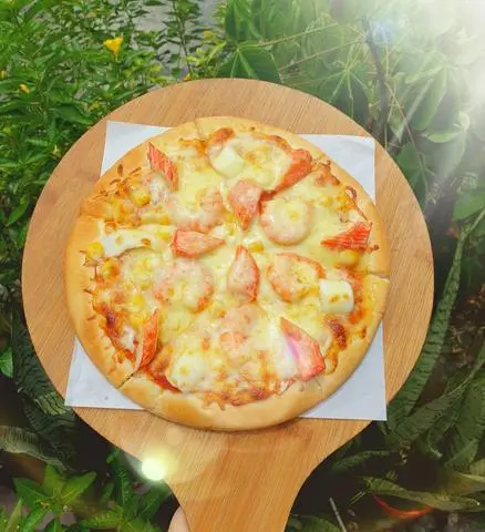 Hình ảnh Pizza Hải Sản Phô Mai. 17cm