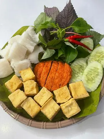 Hình ảnh Bún đậu chả cua