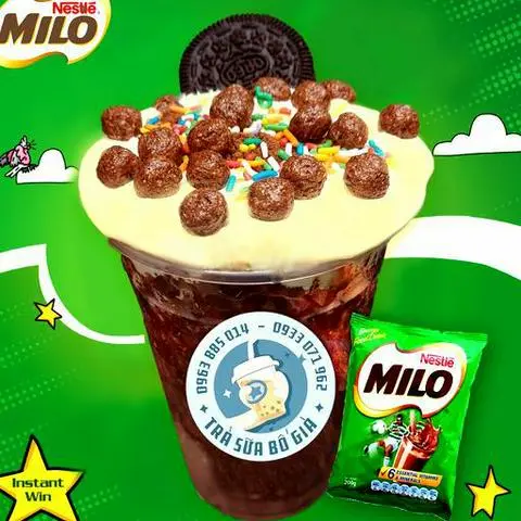 Hình ảnh Milo dầm kem trứng thập cẩm