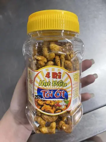 Hình ảnh hạt điều tỏi ớt