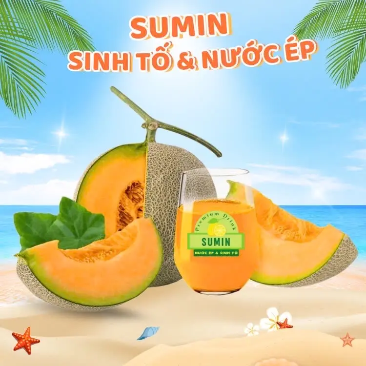 Hình ảnh Nước ép dưa lưới