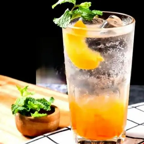 Hình ảnh Soda đào dầm