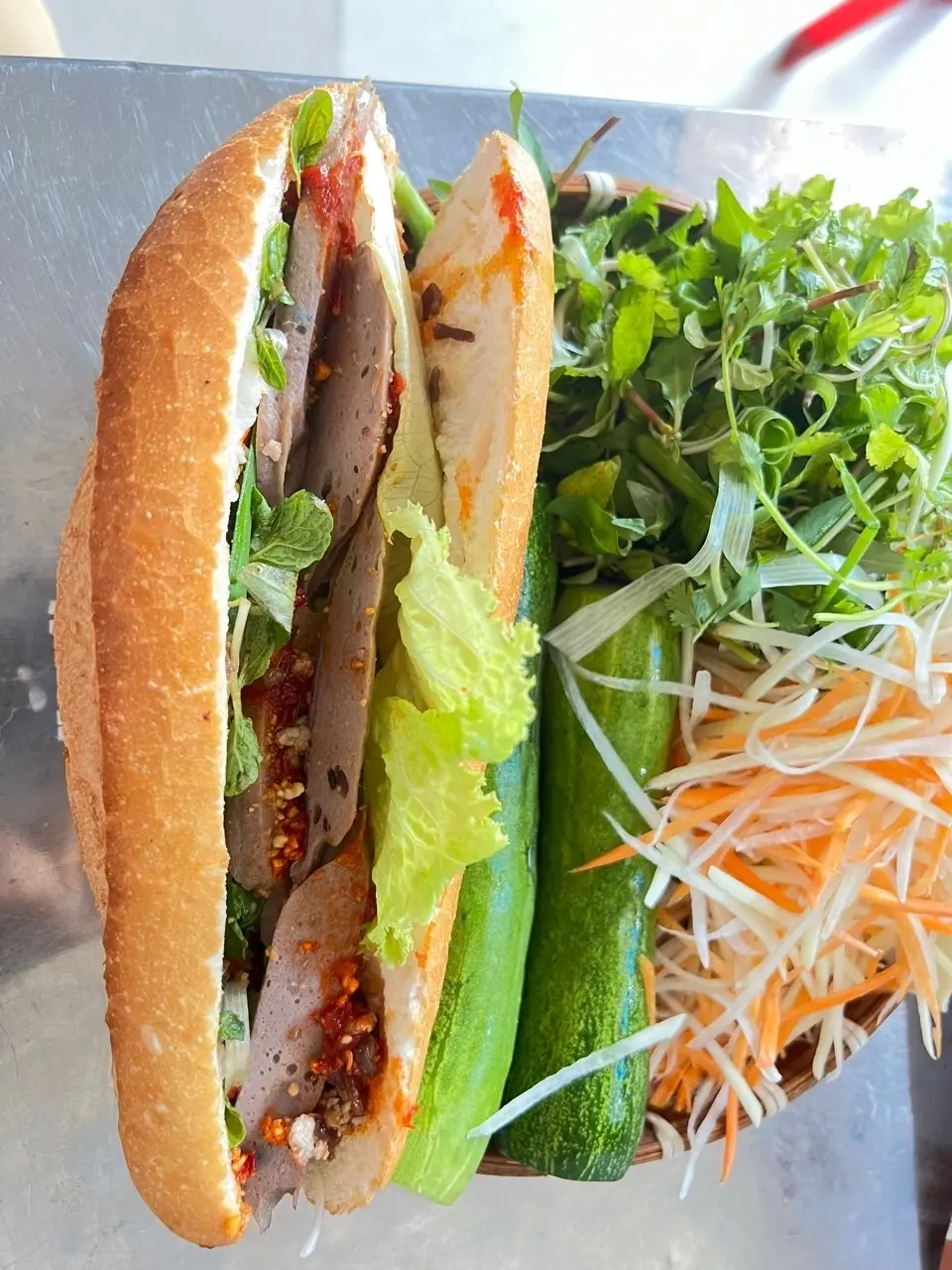 Hình ảnh Bánh mì chả bò