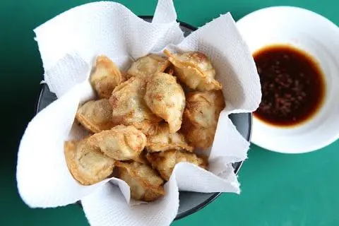 Hình ảnh Mandu mini chiên giòn (10 bánh)