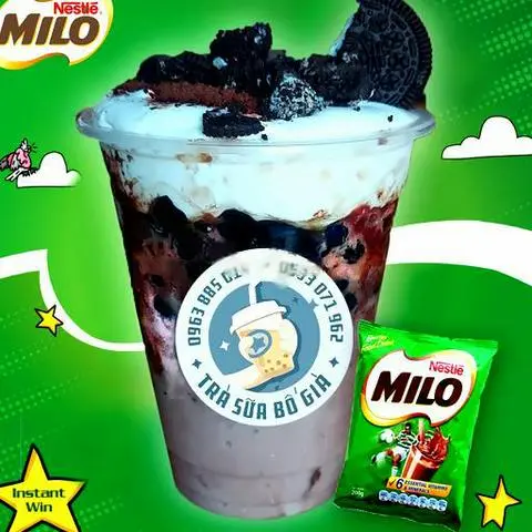 Hình ảnh Milo dầm trân châu kem cheese oreo