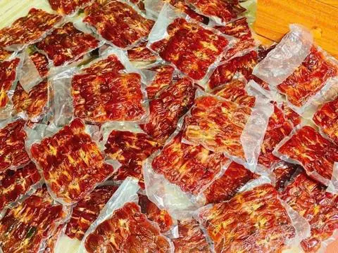 Hình ảnh Hồng Chẻ Sấy Dẻo Đà Lạt Loại 1 500g