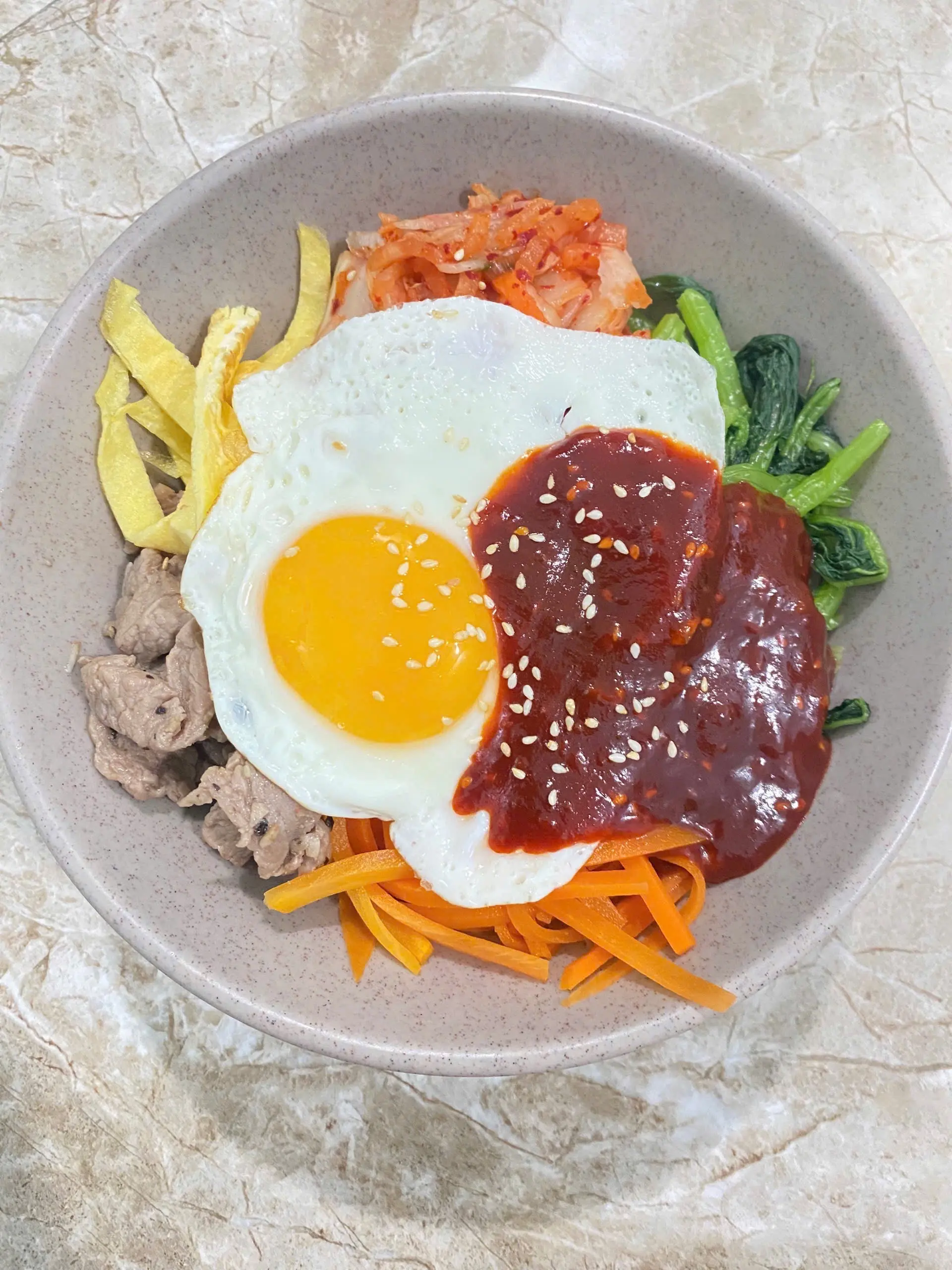 Hình ảnh Cơm trộn chả cá