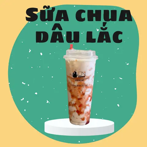 Hình ảnh Sữa chua dâu lắc