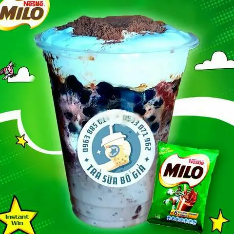 Hình ảnh Milo dầm kem cheese trân châu