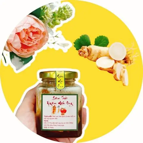 Hình ảnh Hũ sâm tươi ngâm mật ong đổi sang hũ lớn 150ml