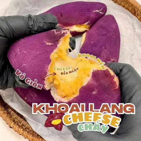 Hình ảnh Bánh Khoai Lang Nhân Phô Mai Tươi 