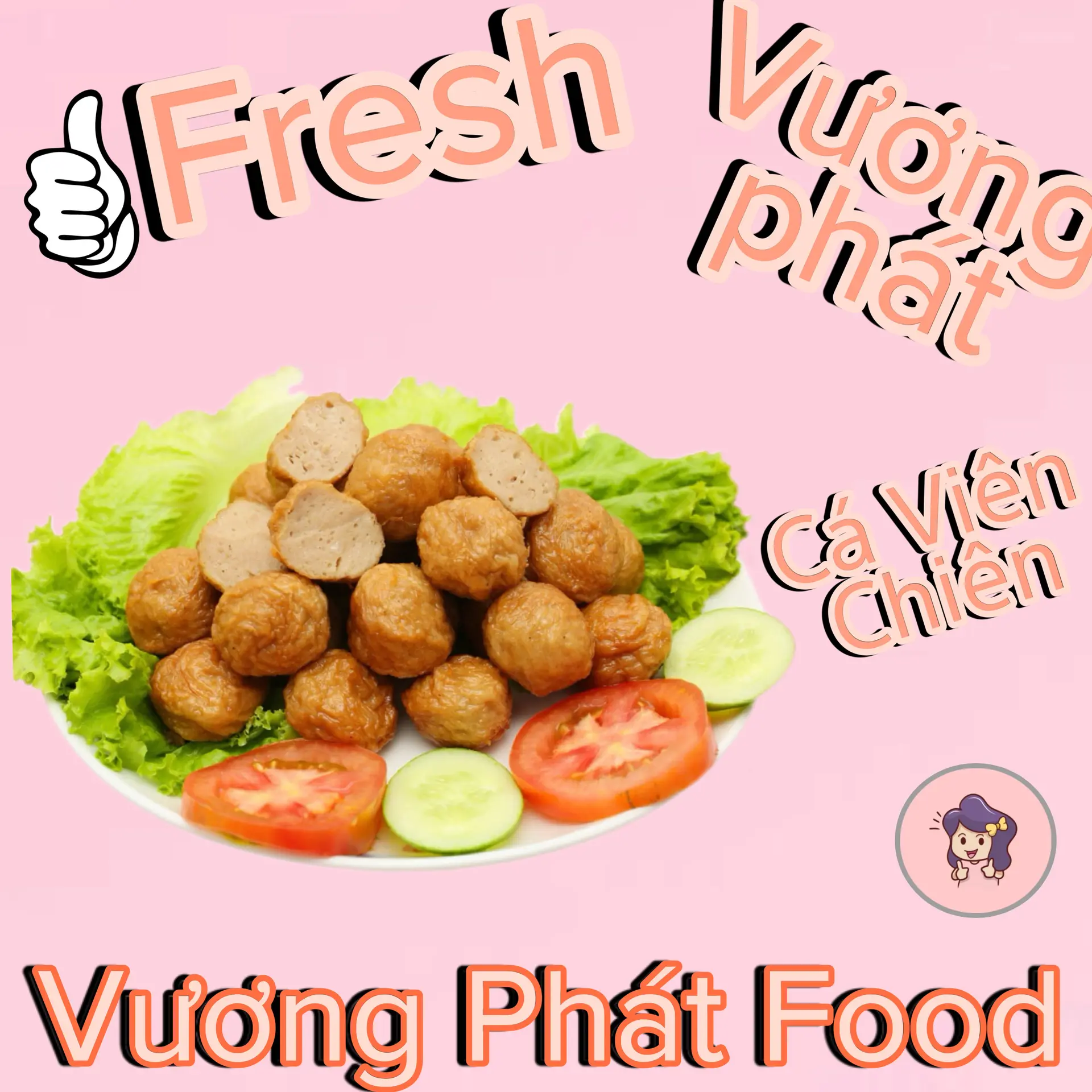 Hình ảnh Bò Viên Chiên ( 8 Viên )