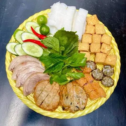 Hình ảnh Bún đậu thập cẩm nhỏ 