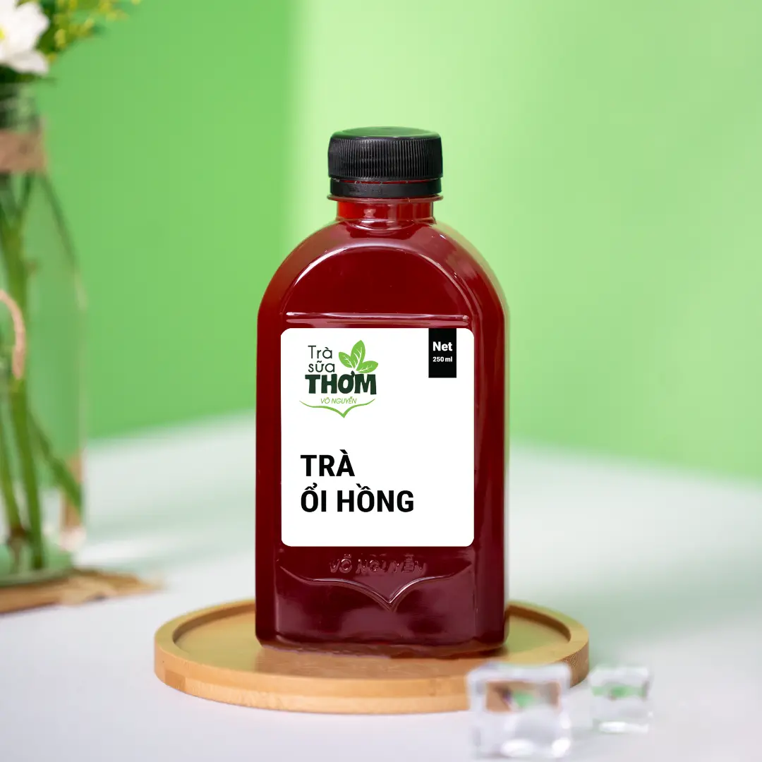 Hình ảnh Chai Trà Ổi hồng 