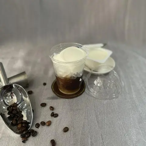 Hình ảnh Sữa chua đánh đá - café