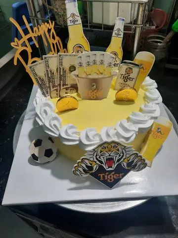 Hình ảnh Bánh kem sữa tươi mẫu ngẫu nhiên 19cm