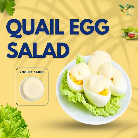 Hình ảnh Quail egg salad (salad trứng cút - size S)