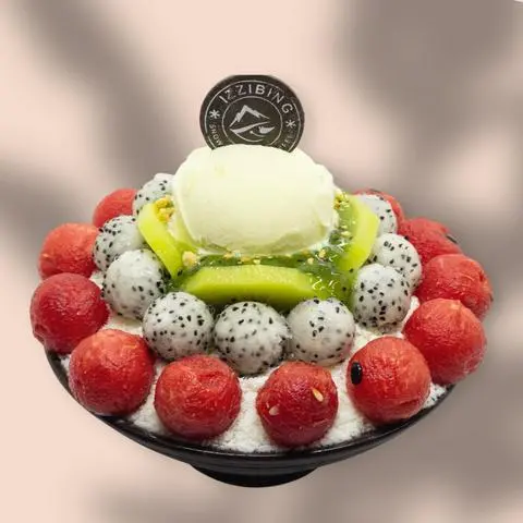 Hình ảnh Trái cây - Water melon with dragon fruit and kiwi
