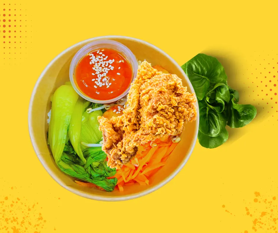 Hình ảnh Cơm trộn gà phile