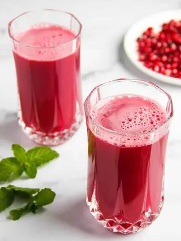 Hình ảnh Nước Ép Lựu + Ổi Hồng