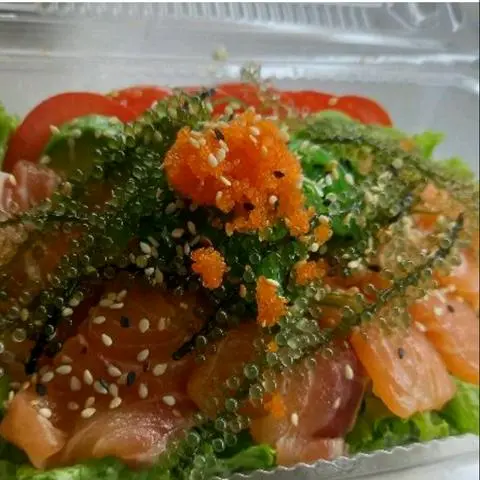 Hình ảnh Salad Cá hồi sốt cay