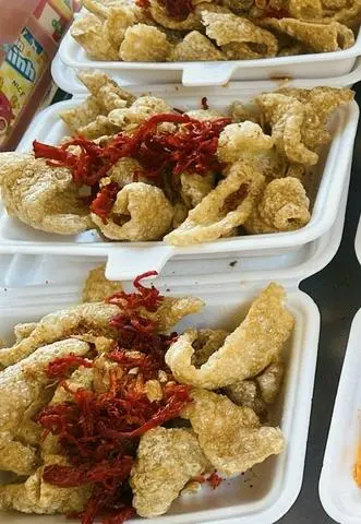 Hình ảnh Da heo trộn ( tự trộn ) ( trộn sẵn sẽ ỉu )